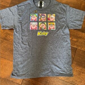 Brand new Gildan Kids Kirby Graphic T-Shirt - Heather Gray